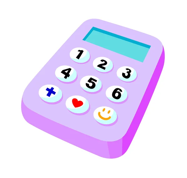 Pictogram rekenmachine — Stockvector