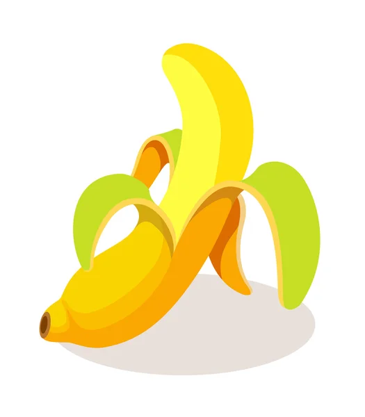 Banana icona — Vettoriale Stock