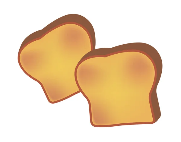 Icono de pan — Vector de stock