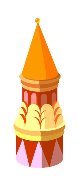 Icon castle — Stock Vector