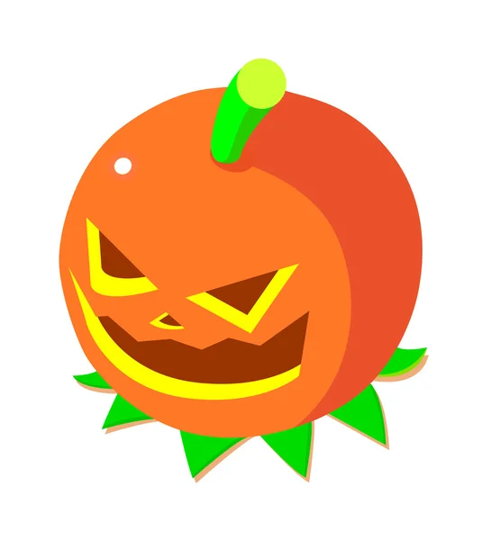 Icon pumpkin — Stock Vector