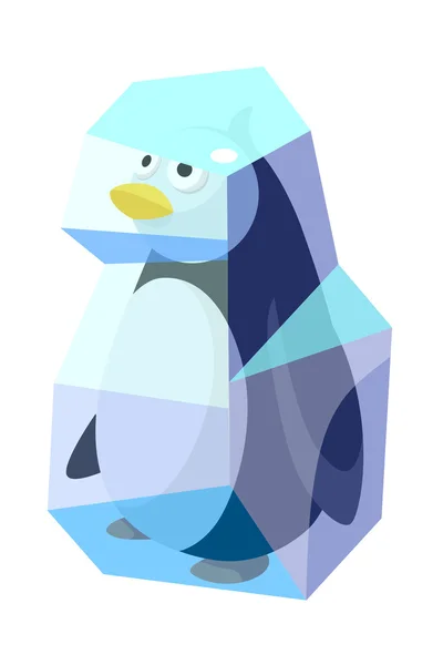 Icon penguin — Stock Vector