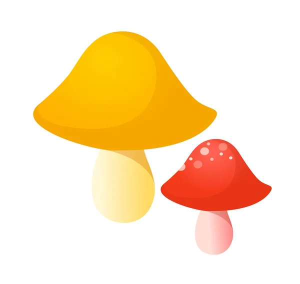 Icône champignon — Image vectorielle