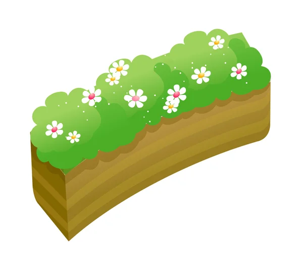 Icono flor — Vector de stock