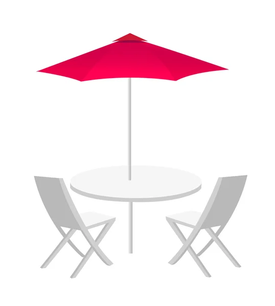 Pictogram parasol — Stockvector