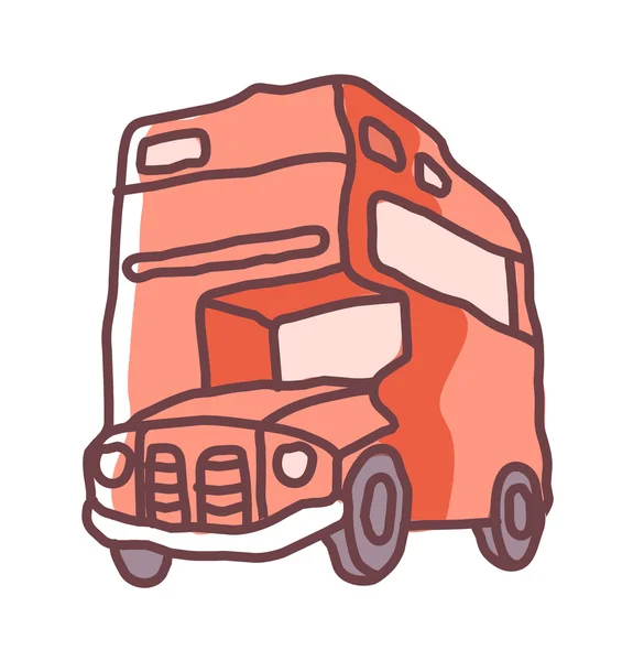 Icon bus — Stock Vector