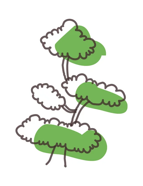 Groene boom — Stockvector