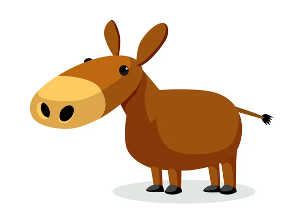 Icon donkey — Stock Vector