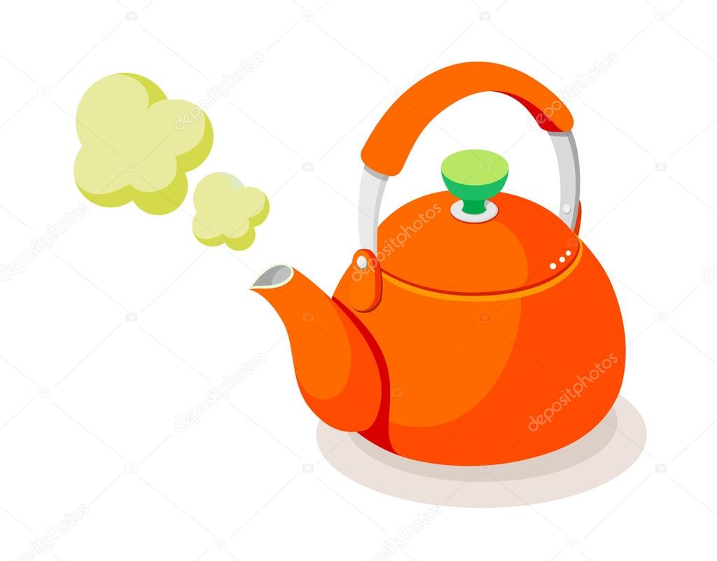 Vector icon kettle