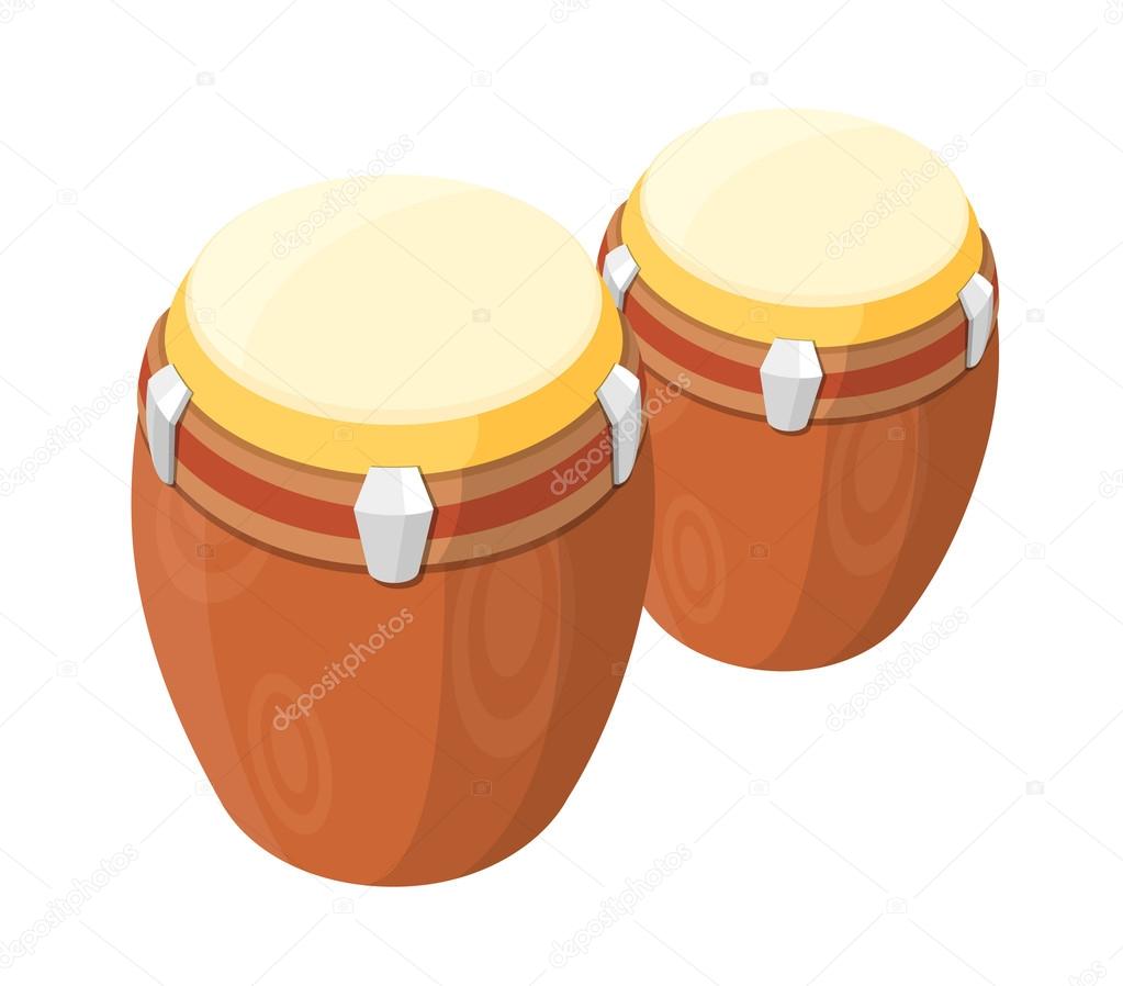 Vector icon drum