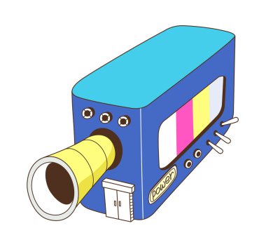 Mavi film projektör
