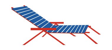 mavi plaj sandalyesi