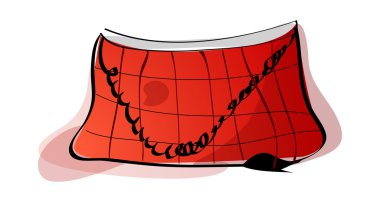 Kırmızı çantalı kadınlar için