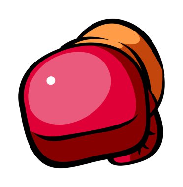 kırmızı boks eldiveni