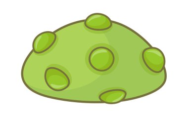 fantastik yeşil mantar