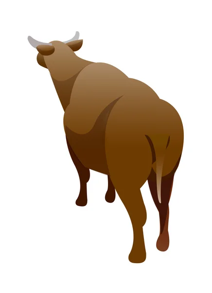 Büffel — Stockvektor