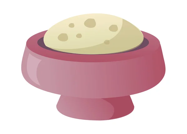 烤面包的面团 — 图库矢量图片