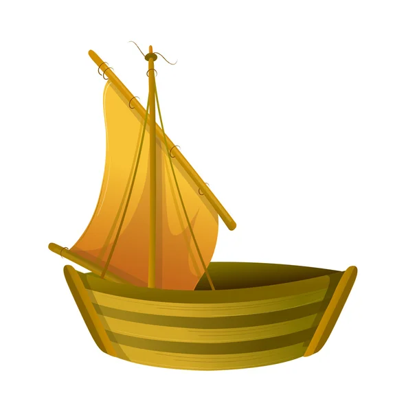 Old ship — Stock Vector