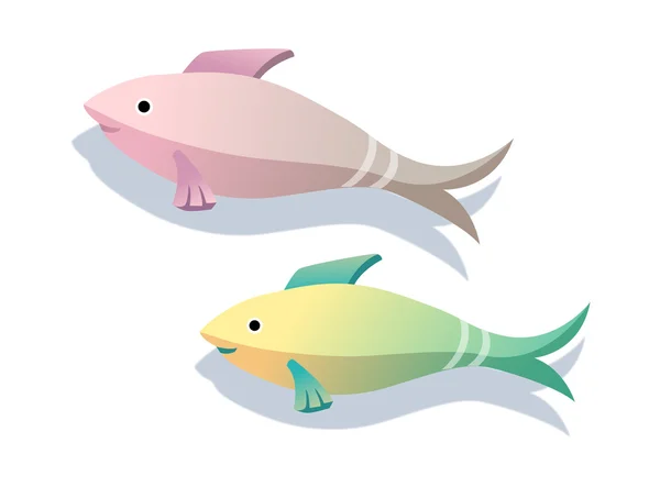 Fishes — Stock Vector