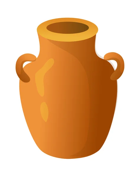 Brown jug — Stock Vector