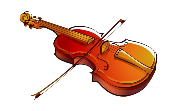 Violon — Image vectorielle