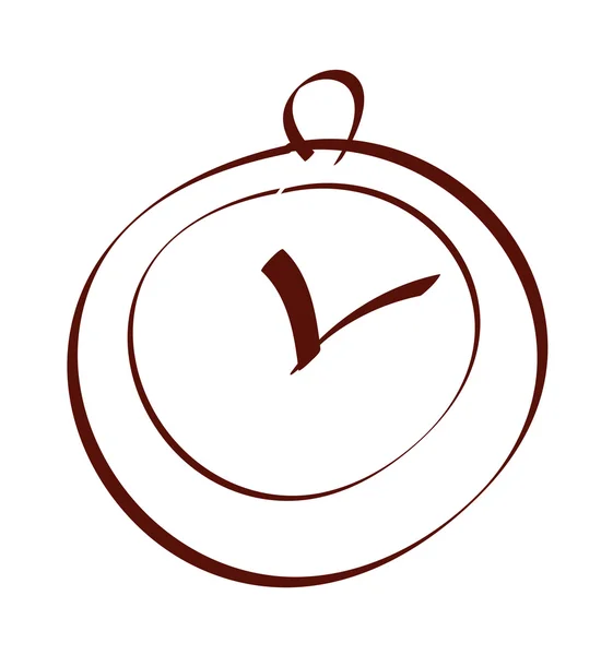 Reloj despertador — Vector de stock