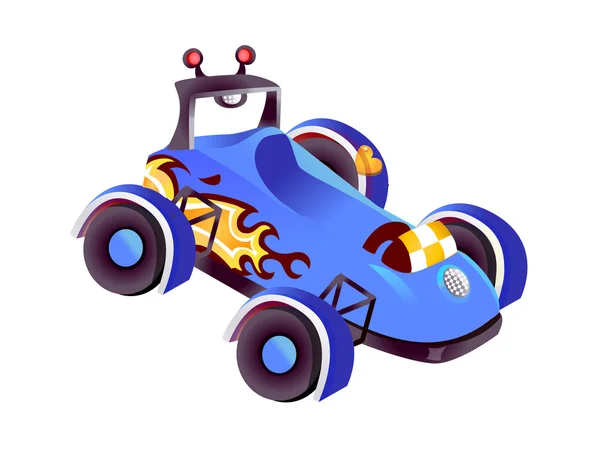 Spielzeug-Rennwagen — Stockvektor