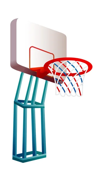 Basketbal mand — Stockvector