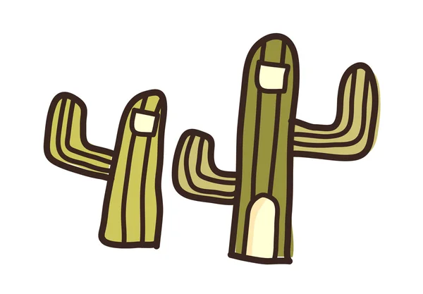 Cactus vert — Image vectorielle