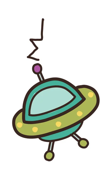 Vector UFO — Stock Vector