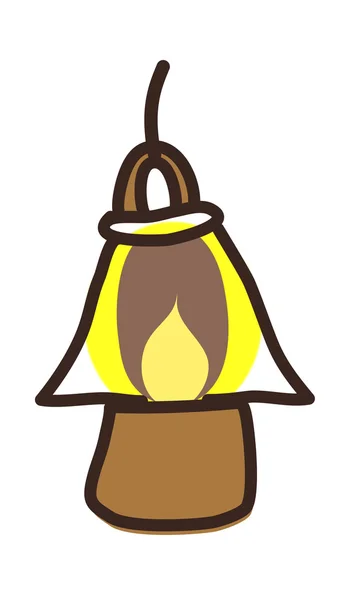 Old lamp — Stock Vector