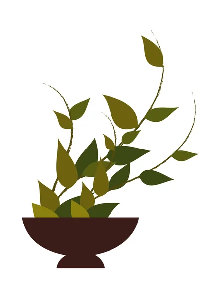 Pot de fleurs — Image vectorielle