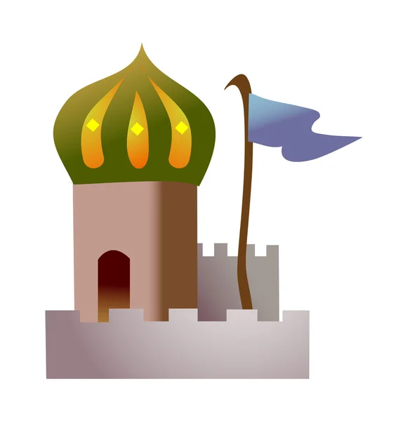 Замок Фастик — стоковый вектор