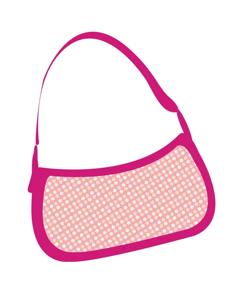 Roze tas — Stockvector