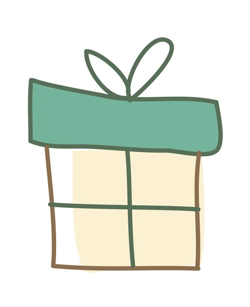 Caja de regalo — Vector de stock