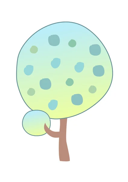 Árbol fantástico — Vector de stock