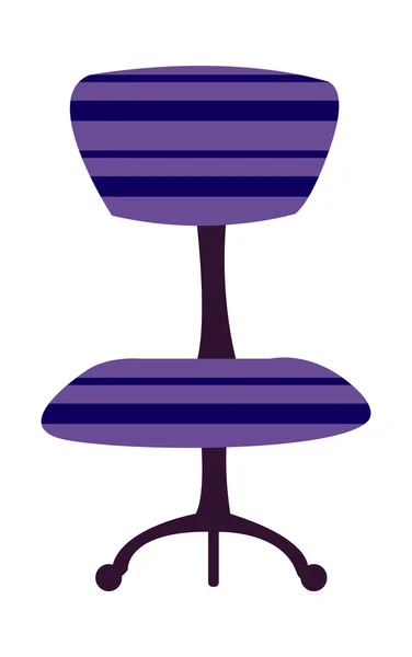 Purple chair — Stock Vector