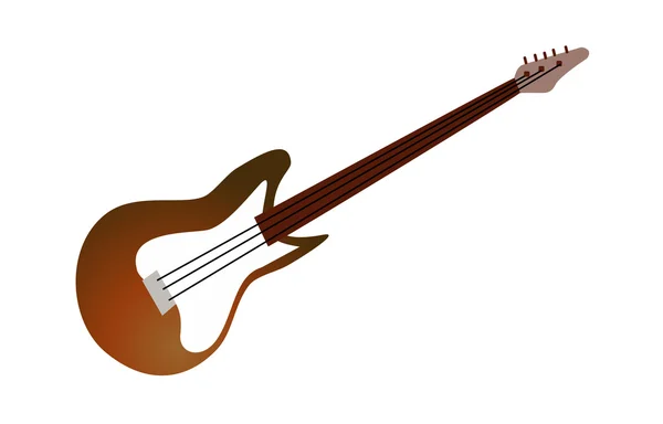 Guitarra eléctrica — Vector de stock