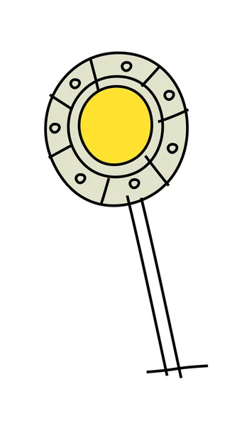 黄色交通标志 — 图库矢量图片