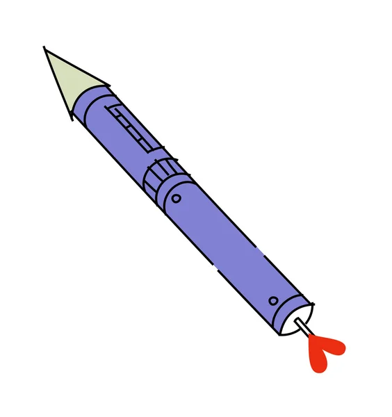 Fantastische pen — Stockvector