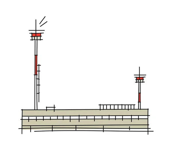 Observatoire — Image vectorielle