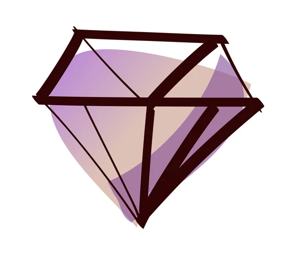 Diamant – stockvektor