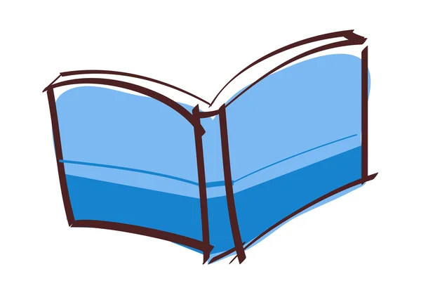 Blue book — Stock Vector