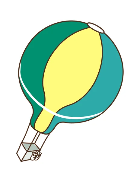 Kleurrijke ballon — Stockvector