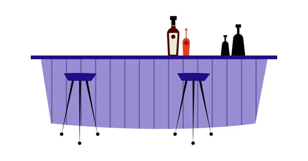 Bar interior — Stock Vector