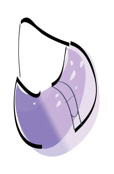 Sac violet pour femme — Image vectorielle