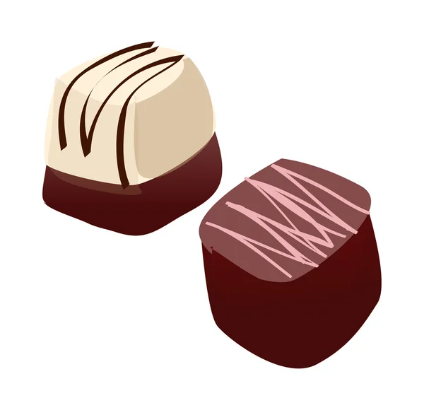 Chocolade — Stockvector