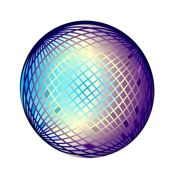 Boule disco — Image vectorielle