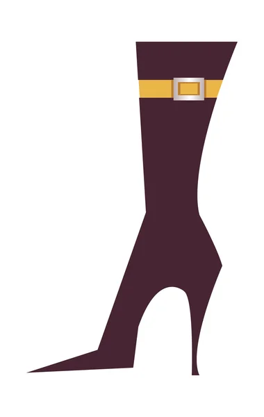 Botas para mujer — Vector de stock