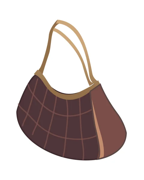 Braune Tasche — Stockvektor